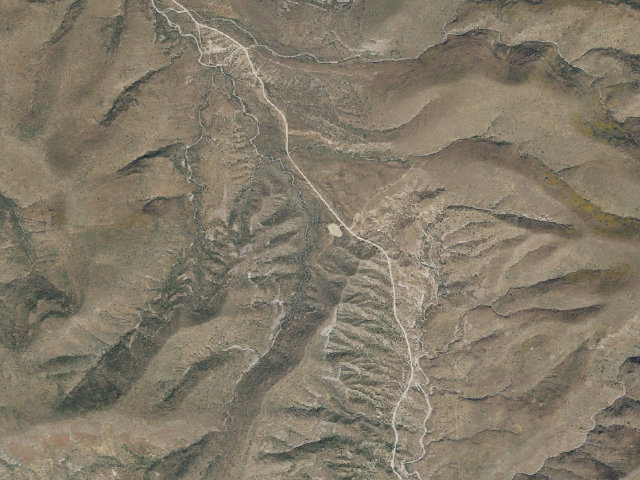 Aerial image of Bronco Trailhead Dispersed