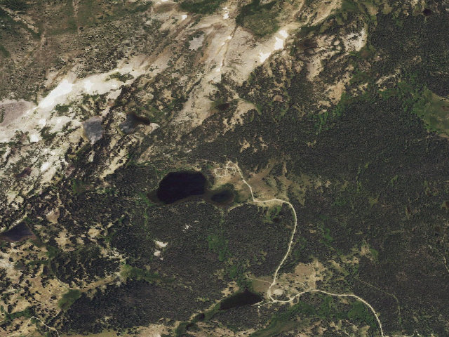 Aerial image of Brooklyn Lake