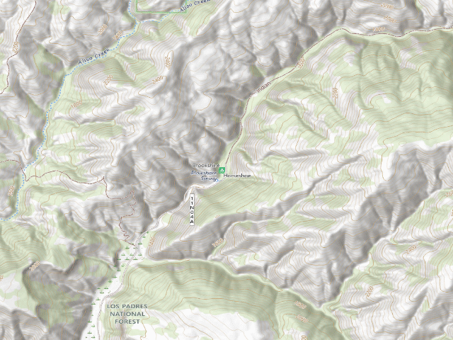 USGS topographic map of Brookshire