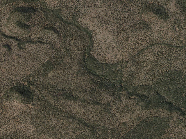 Aerial image of Brown Creek Campground