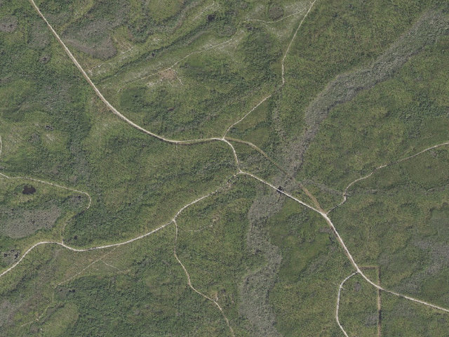 Aerial image of Brown House Hunt Camp