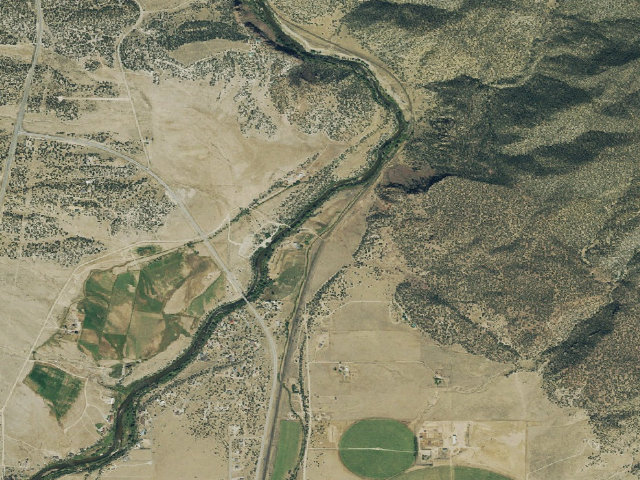 Aerial image of Browns Canyon National Monument