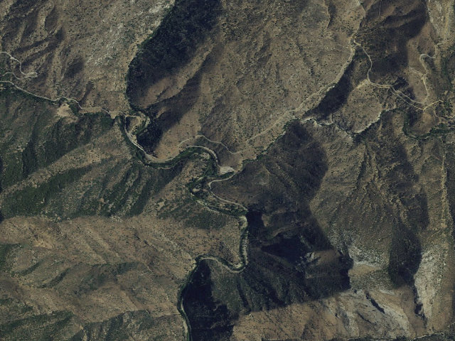 Aerial image of Brush Creek