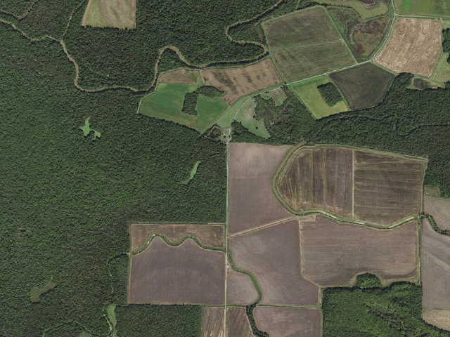 Aerial image of Buchingham Flats Access Camping Area #1