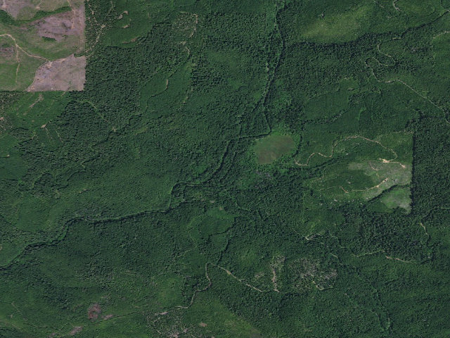 Aerial image of Buck Creek