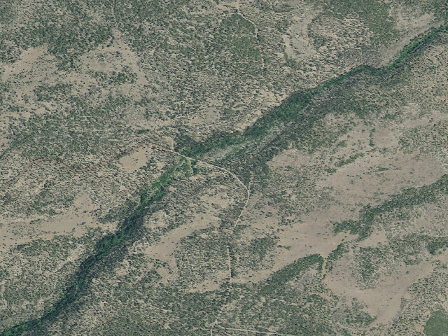 Aerial image of Buck Creek Upper