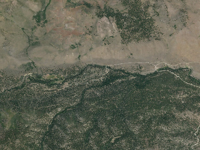 Aerial image of Buckeye Campground