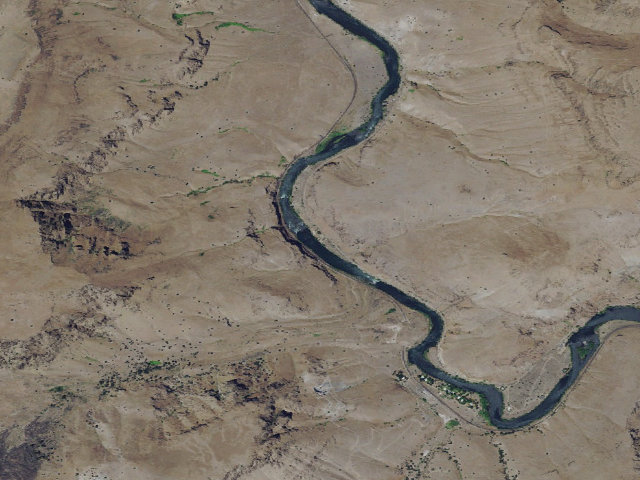 Aerial image of Buckskin Mary Camp