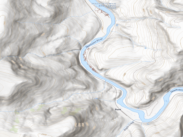 USGS topographic map of Buckskin Mary Camp