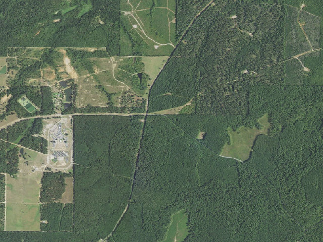 Aerial image of Bucktail Hunter Camp