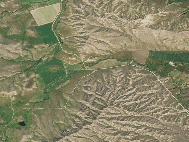 Aerial image of Bud Love WHMA — Bud Love Main Gate Camp Site