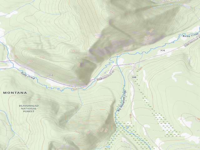 USGS topographic map of Bud