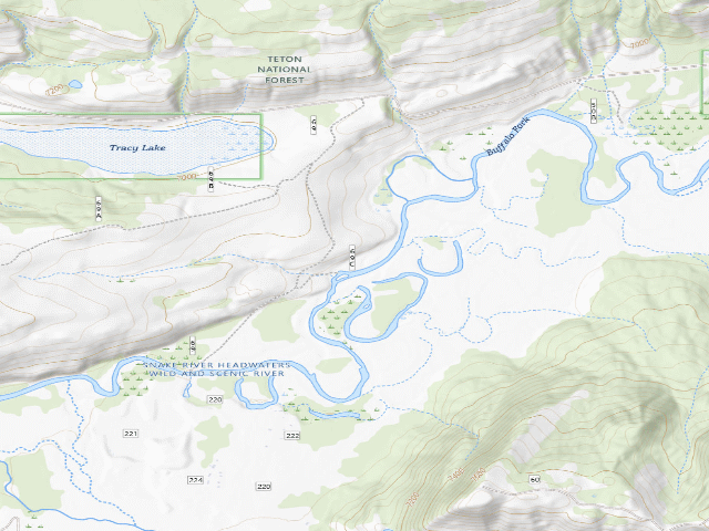 USGS topographic map of Buffalo Valley 11