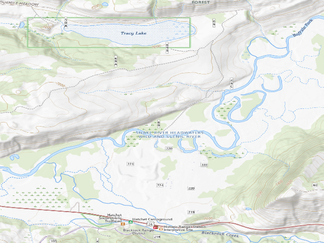 USGS topographic map of Buffalo Valley 12
