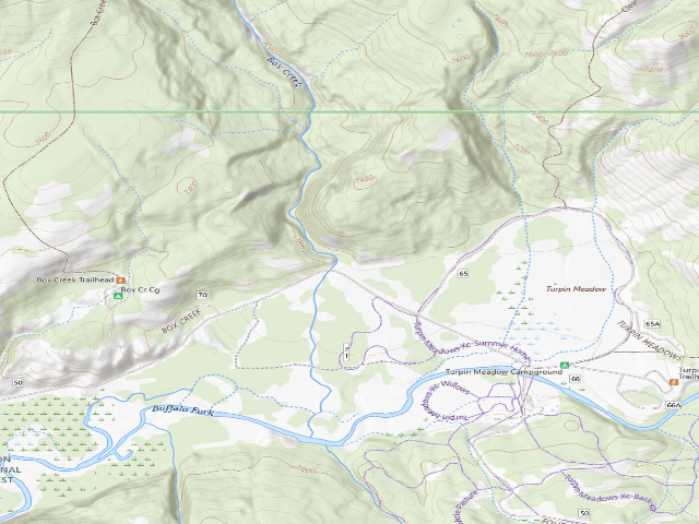 USGS topographic map of Buffalo Valley 18