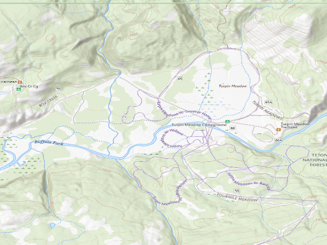 USGS topographic map of Buffalo Valley 22