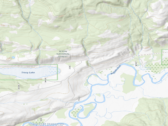 USGS topographic map of Buffalo Valley 9