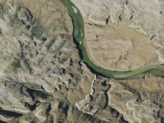 Aerial image of Bull Draw