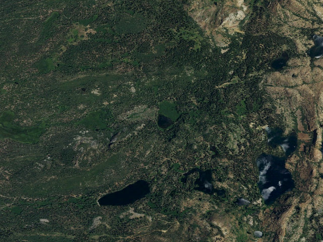 Aerial image of Bullpen Lake
