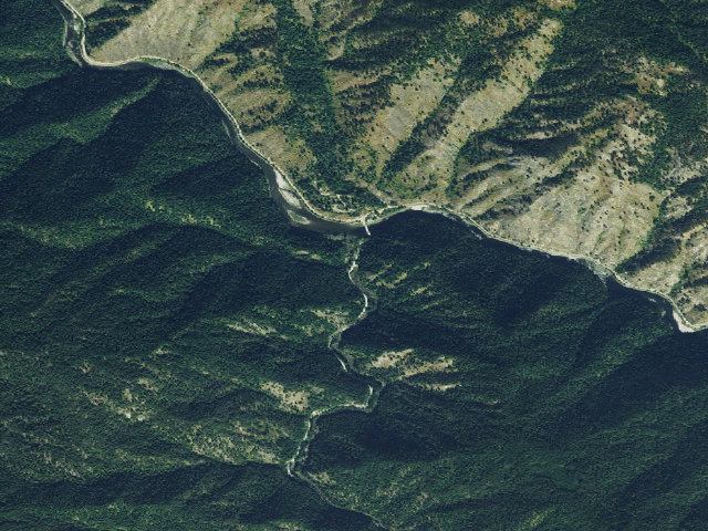 Aerial image of Bungalow Camp