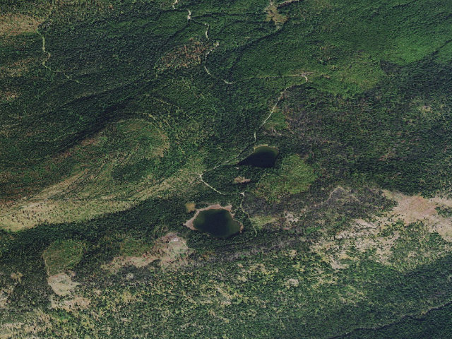 Aerial image of Bunyan Lake - 2