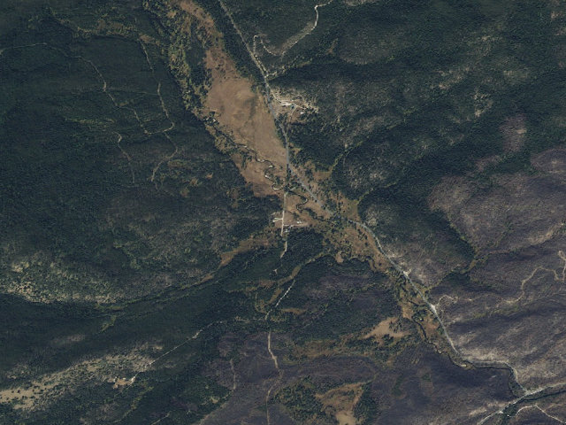 Aerial image of Burgdorf Campground