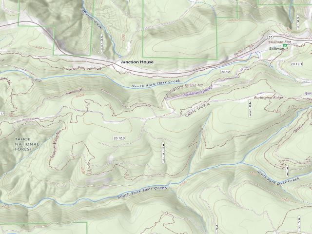 USGS topographic map of Burlington