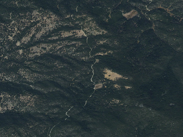 Aerial image of Burn Piles