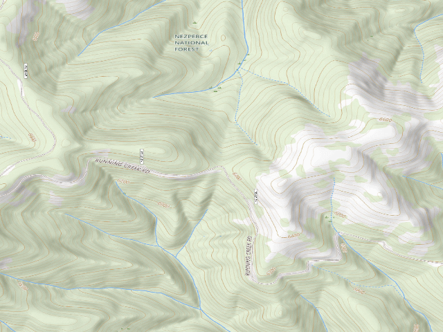 USGS topographic map of Burnedoversite-001