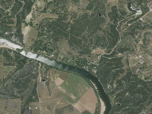 Aerial image of Burnet County