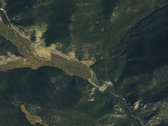 Aerial image of Burning Bear Cg