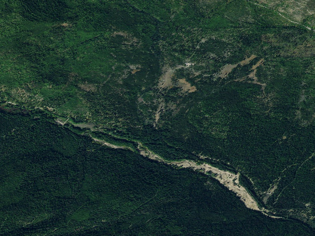 Aerial image of Burnt Fork 1