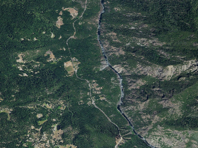 Aerial image of Burnt Ranch Cg-F