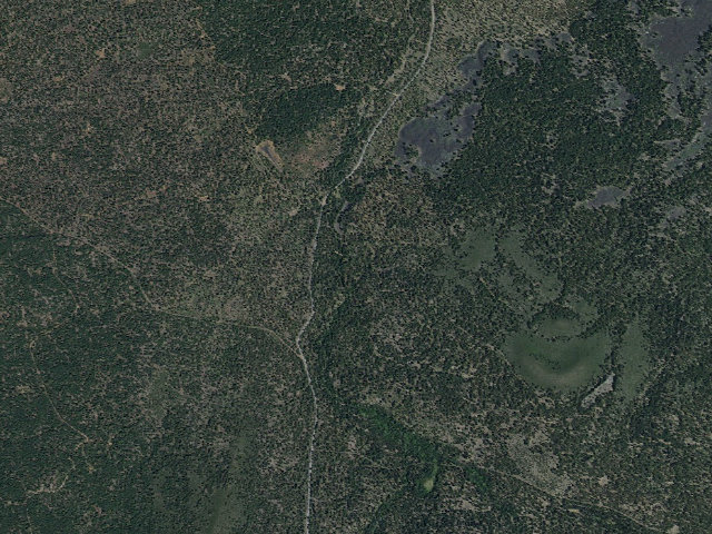 Aerial image of Butte Creek