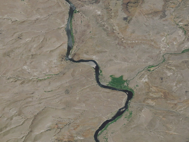 Aerial image of Butte Creek Spring