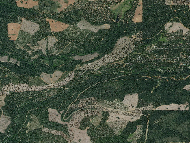 Aerial image of Butte Meadows