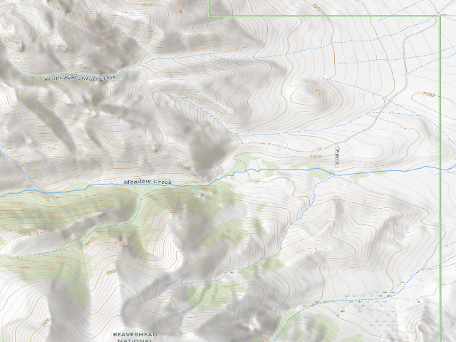 USGS topographic map of By Sign