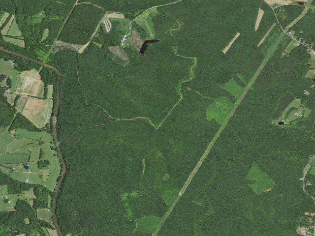 Aerial image of C.F. Phelps WMA