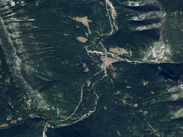 Aerial image of C. Perry Camp