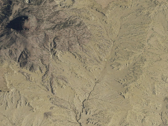 Aerial image of Cabezon Wilderness Study Area 