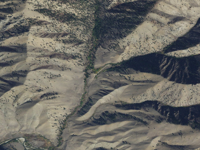 Aerial image of Cabin Creek Airfield