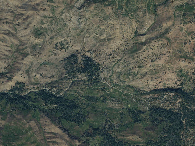 Aerial image of Cabin Creek