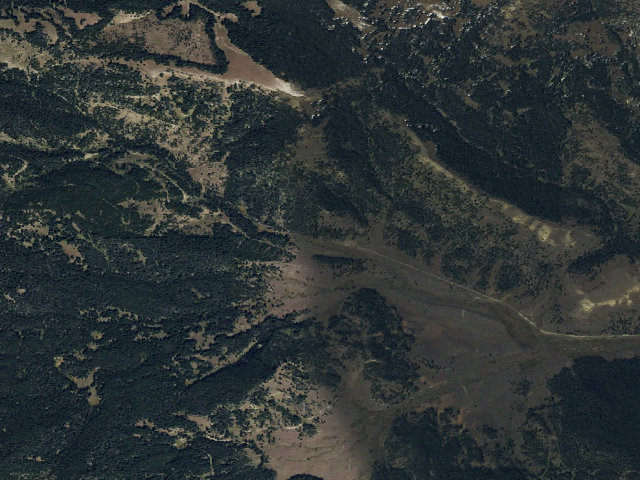 Aerial image of Cache Creek 1