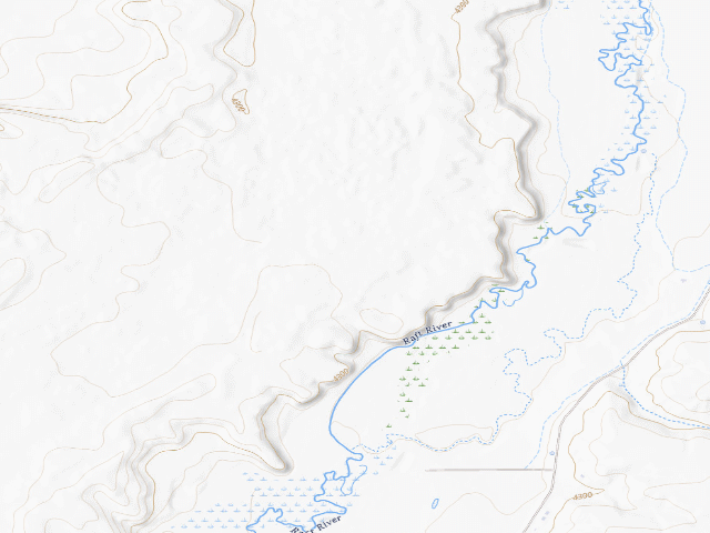 USGS topographic map of California National Historic Trail