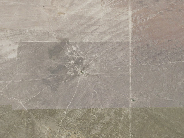 Aerial image of California National Historic Trail (Nht), Salt Lake Cut-Off
