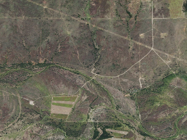 Aerial image of Camp 1 (Hal and Fern Cooper WMA)