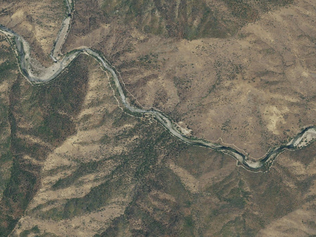 Aerial image of Camp 4 1/2