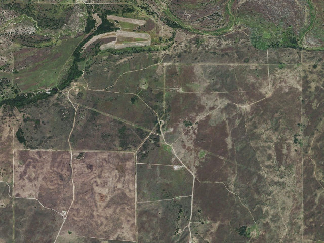 Aerial image of Camp 4 (Hal and Fern Cooper WMA)