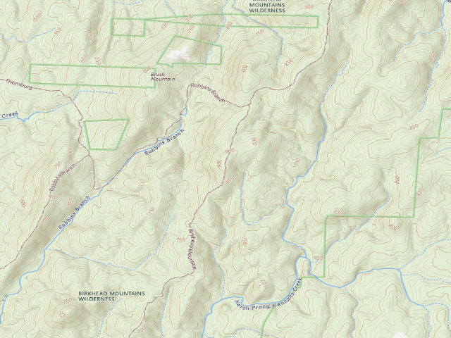USGS topographic map of Camp 5