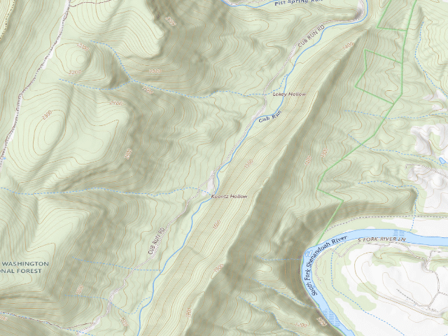 USGS topographic map of Camp 6